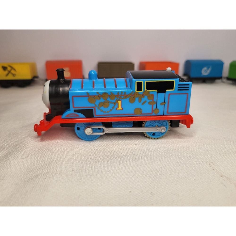 Thomas TrackMaster Motorized Speed Spark Light Up Thomas Train TESTED WORKING